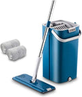 2020 Latest Mop Set Hands Free Wash Cleaning Tools Floor Cleaner Microfiber Mops with Bucket Kitchen Clean Flat Squeeze
