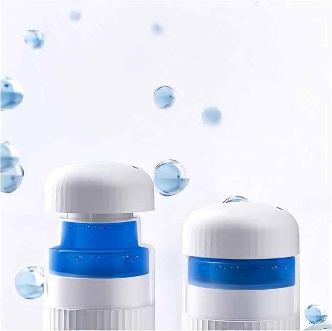 Fruit &amp Flower Fragrance Blue Bubble Slow-Dissolving Automatic Toilet Cleaner(2PC)