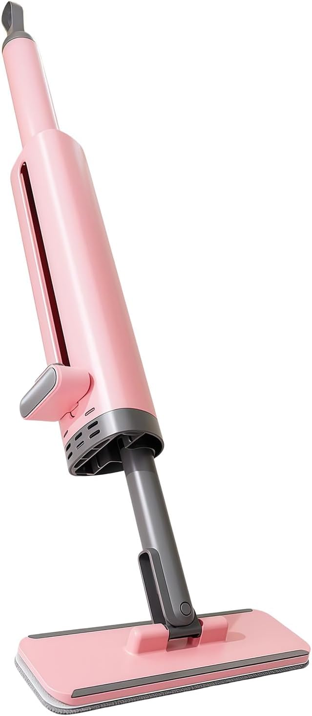 Small Mop for Quick Cleanups ABS Handle and Effective Gathering Fiber Cloth Dormitory Mop
