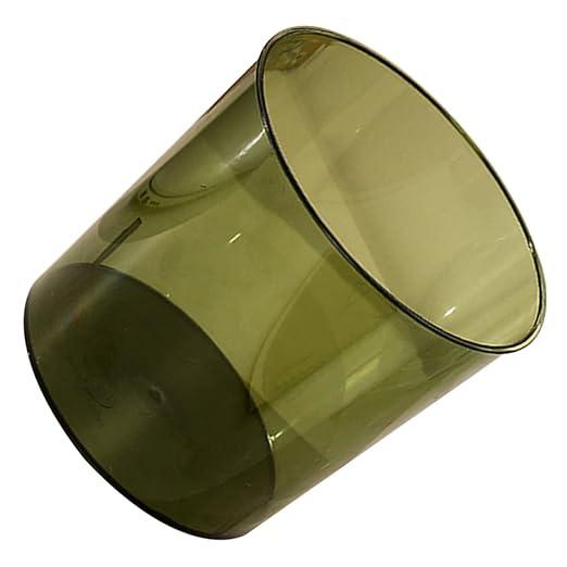 VICASKY Large Capacity Clear Trash Can for Home and Office Multi Function Wastebasket for Bathroom Kitchen Bedroom Simple Stylish Design and Sturdy Paper Bucket for Household Use