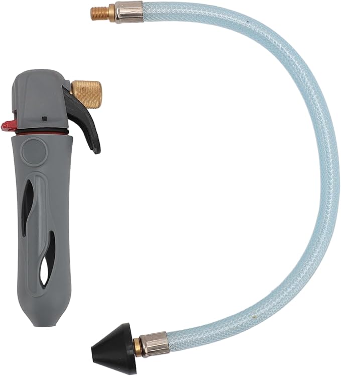 AC Drain Line Cleaner AC Drain Line Cleaner Tool with Flexible Hose Pipe for HVAC Clogs for A/C Condensate Lines Cleaner Portable Opener Tool for Condensate Line(Grey)