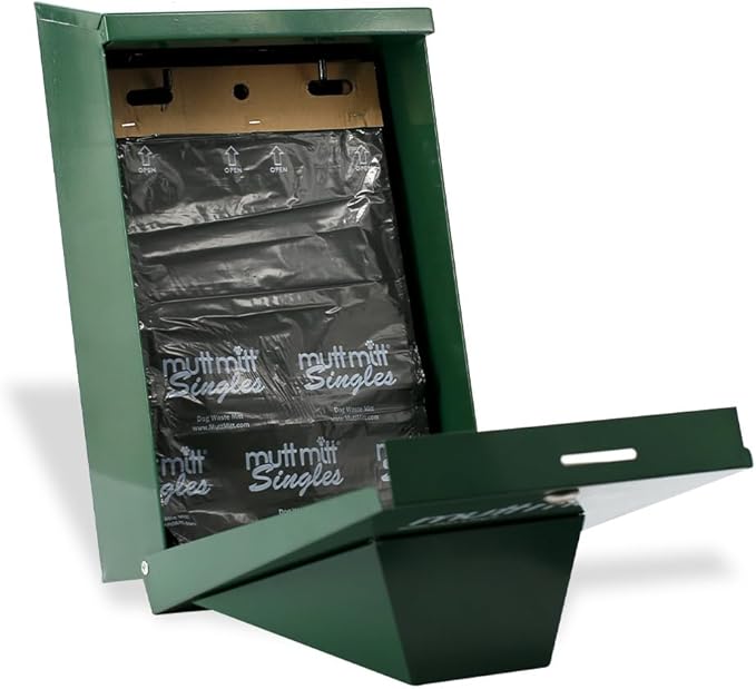 Mutt Mitt® Singles Dog Waste Header Bags - New Listing Same 2000 Bags perfect for 3 Dog Waste Stations - Single-Ply thick bag with a bottom gusset for safer easier pick-up