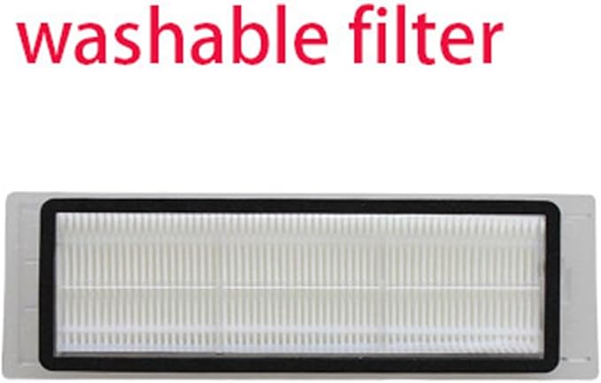 BeNtli Vacuum Cleaner PartsRemovable Main BrushWashable HEPA Filter ClothCompatible for Xiaomi S6 MaxV S60 S65 S5 MAX S6 Pure T6 (Color : As Shown-03)