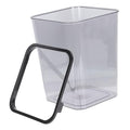 Alipis Storage Bucket Wastebasket Plastic Trash Can Decorative Practical Office Home