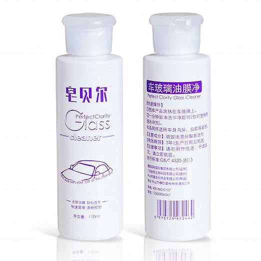 SAUBERES Perfect Clarity Glass Cleaner - Cleansing Agent for Car Coating Film Insect Stains Immediate Effect 110mL
