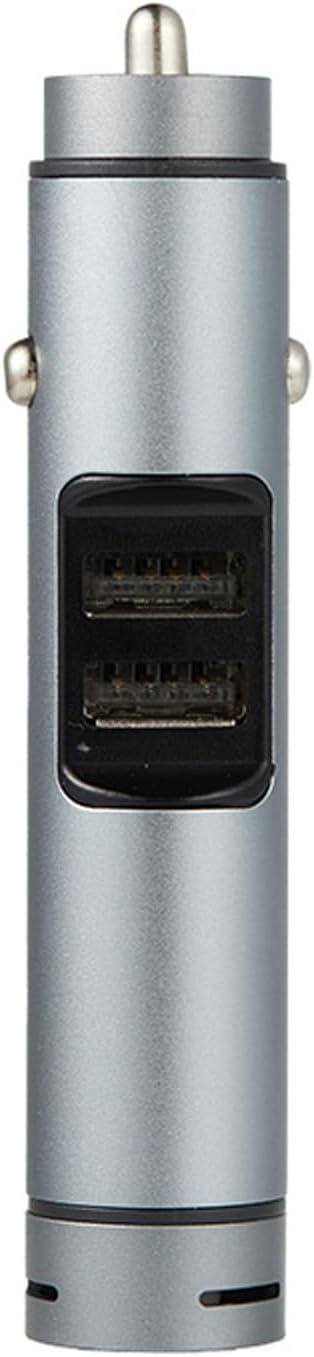 Intelligent Car Charges Diffuser Fragrant Tablets Included Double USB Ports Aluminum Air Freshener Longlasting Fragrances