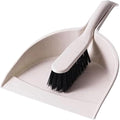 Mini Broom and Dustpan Set Small Hand Broom with Dust Pan for Table Crumbs Desk Kitchen Counter Sofa Car - Pink Blue Beige(Beige)