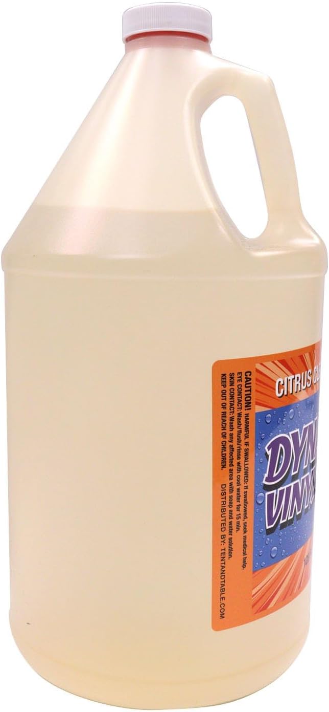 TentandTable Dynamite Vinyl Shine Citrus Cleaner for Party Tents Inflatables Bounce Houses Water Slides - Multi-Surface Stain and Grime Remover
