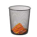 12L Metal Trash can Waste Basket for Office