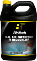 BioTech Air Freshener Cotton Candy Scent Contains no harmful solvents and safe for use on any environment Controls smoke cigarette mildew pet and food odors 128 oz (2)