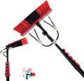 Window Glass Solar Panel Cleaning Telespole Water Fed BrushWindow Cleaner Window Glass Solar Panel Cleaning System Washing Equipment/24Ft (20ft(6m))20ft(6m)20ft(6m)