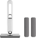 Portable Mini Mop for Kitchen Bedroom Bathroom &amp Tabletop Glass Cleaning - Compact and Cleaning Tool(1 Handle 2Head)