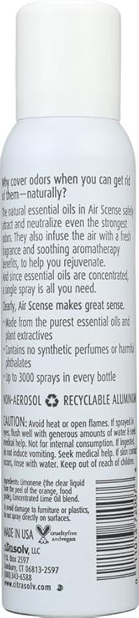 Air Scense Air Freshener - Lime - Case of 4-7 oz