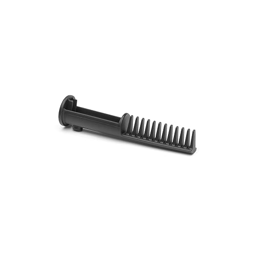 Brabantia Dustpan and Brush Set - Dark Gray | Dust Pan and Brush with Comb | Click-Together Storage | Effective Sweep Up | Space-Saving Cleaning Tool | Hand Brush &amp Pan | 13 x 3.5 x 9.4 in