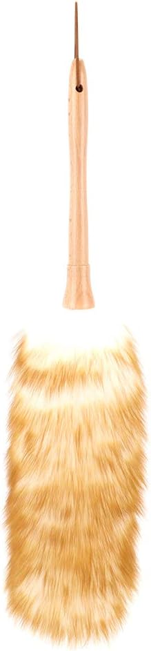 Soft Wool Household Duster Gentle Soft Duster Reusable Hand Dust Removal for Cleaning Books Keyboards Ceiling Fans Decorative Items