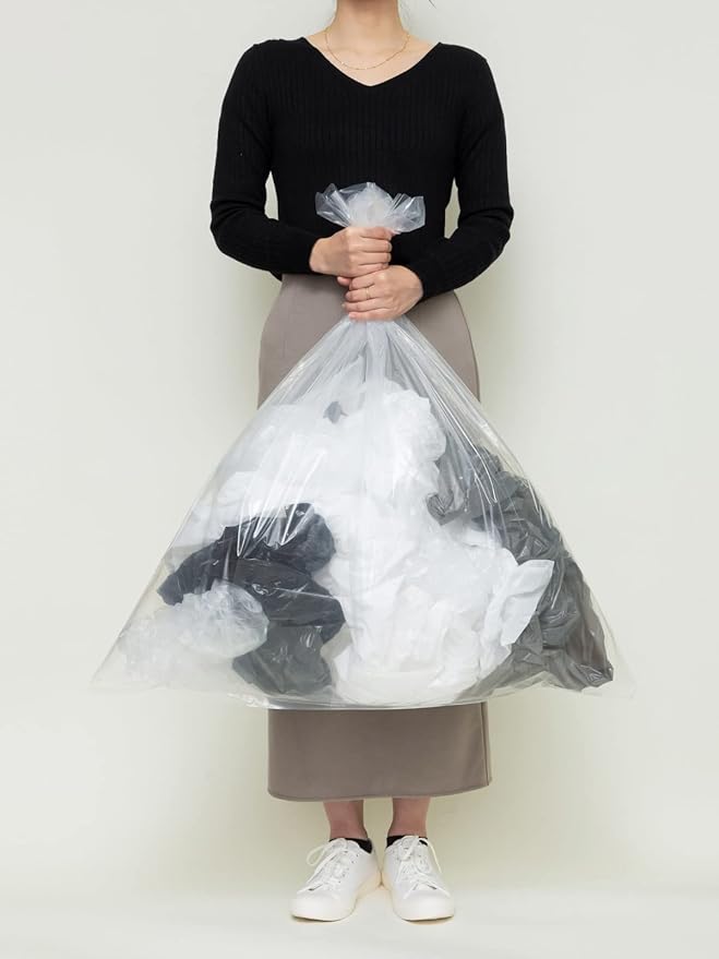 Chemical Japan Trash Bag CLEAR POLY BAG BOX 100 Piece