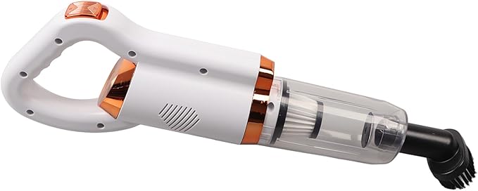 Cordless Vacuum Cleaner 8500PA Strong Suction Handheld Stick Vacuum with 500ml Dust Cup and Floor Brush for Hard Floor Carpet Pet Hair (White)