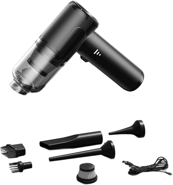 Handheld Cordless Car Vacuum 15000PA Small Cleaner100W Super Suction Power Vacuum Portable and Rechargeable Cleaner