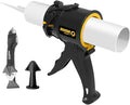 SILIGUN™ Compact Caulking Gun with Caulking Tools and Caulk Nozzle - No Drip Caulk Gun - Patented Design - Lightweight ABS Frame - Works with All 10 oz Tubes