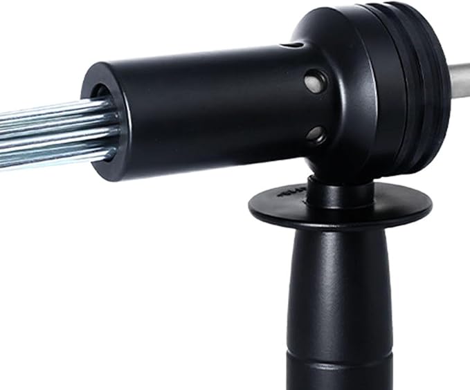 misppro Electric Pin Scaler Adapter Rust Removal Tool for Concrete Surface Cleaning with Hardened Pins