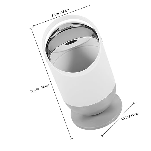 BESPORTBLE Mini Desktop Trash Can with Lid Small Countertop Garbage Bin for Office and Living Compact Waste Basket with Odor-Controlling Cover Stylish Tiny Tabletop Container for Small Item