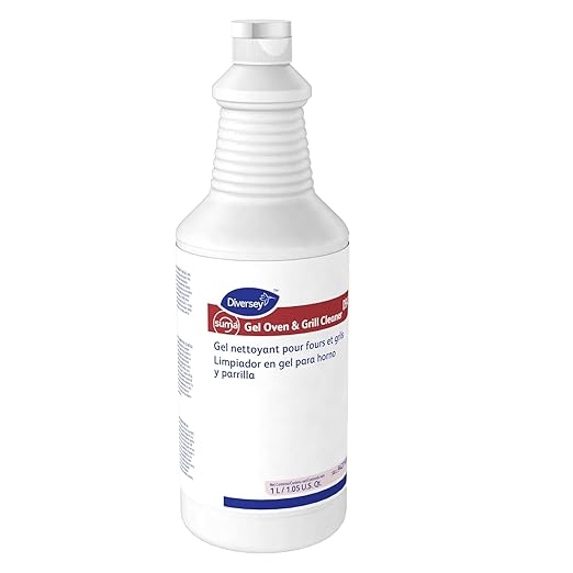 Diversey 94271490 SUMA Gel Oven &amp Grill Cleaner Removes Heavy Grease Deposits Ready-to-Use 32-Ounce