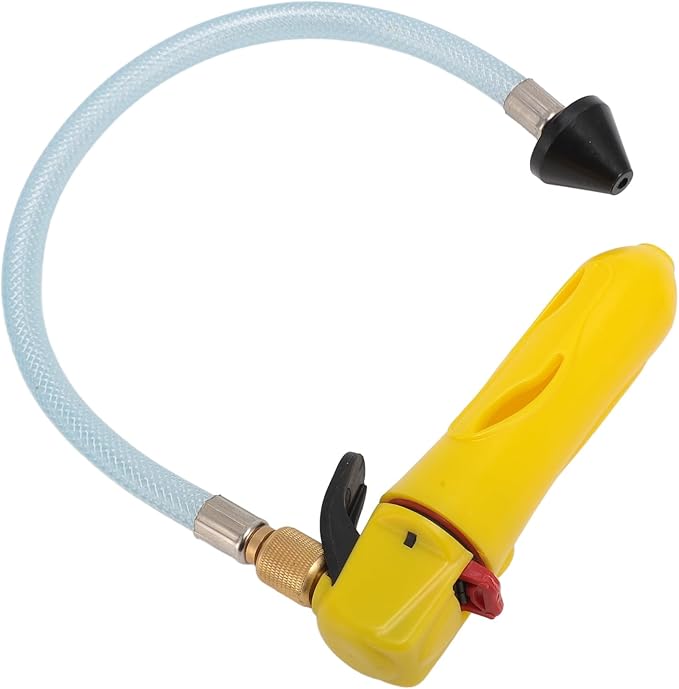 AC Drain Line Cleaner Tool Portable AC Condensate Line Cleaner for AC Clogs (Yellow)