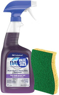 DawProfessional Multi-Surface Heavy Duty Degreaser Spray 32 Fl Oz Bundle with Heavy Duty Scrub Sponge