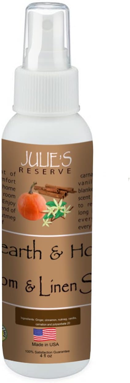 2 Pack Hearth &amp Home Room and Linen Spray Autumn Pumpkin Spice Latte 4 Fl Oz