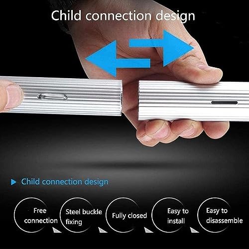 Telescopic Water Fed Glass Cleaning Brush - 7m Extendable Window Cleaner for Conservatories Solar Panels &amp Photovoltaic Systems - Efficient Reach &amp Streak-Free Shine