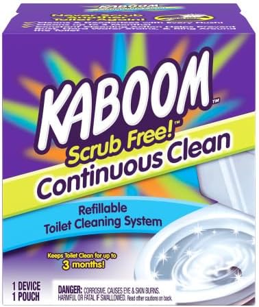 Church And Dwight 35113 kaboom Scrub Free Toilet Cleaning System (Pack of 3)
