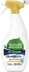 Seventh Generation Tub &amp Tile Cleaner Emerald Cypress &amp Fir Scent 26 Fluid Ounce (Pack of 8)