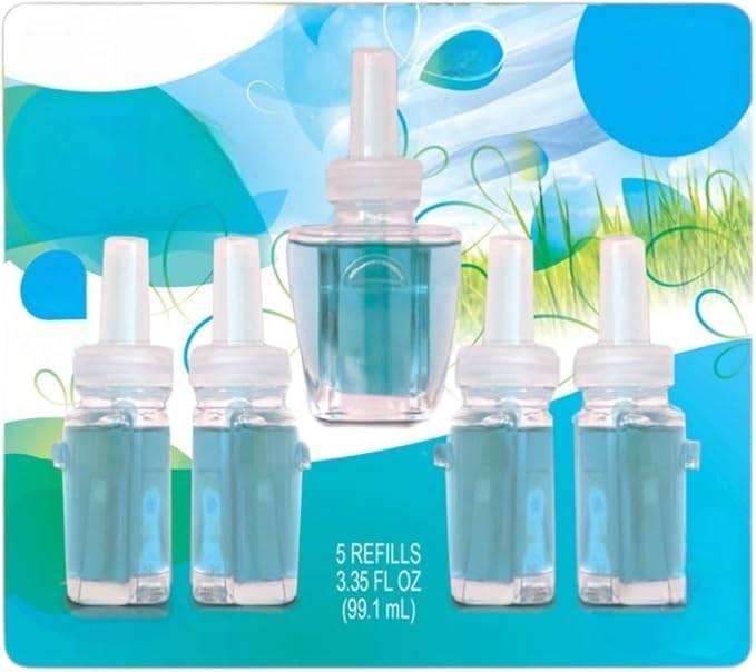 For BRIGHT Air 900669 Scented Oil Air Freshener Refill - Linen and Spring (5/PK) Model-C8P8-6261