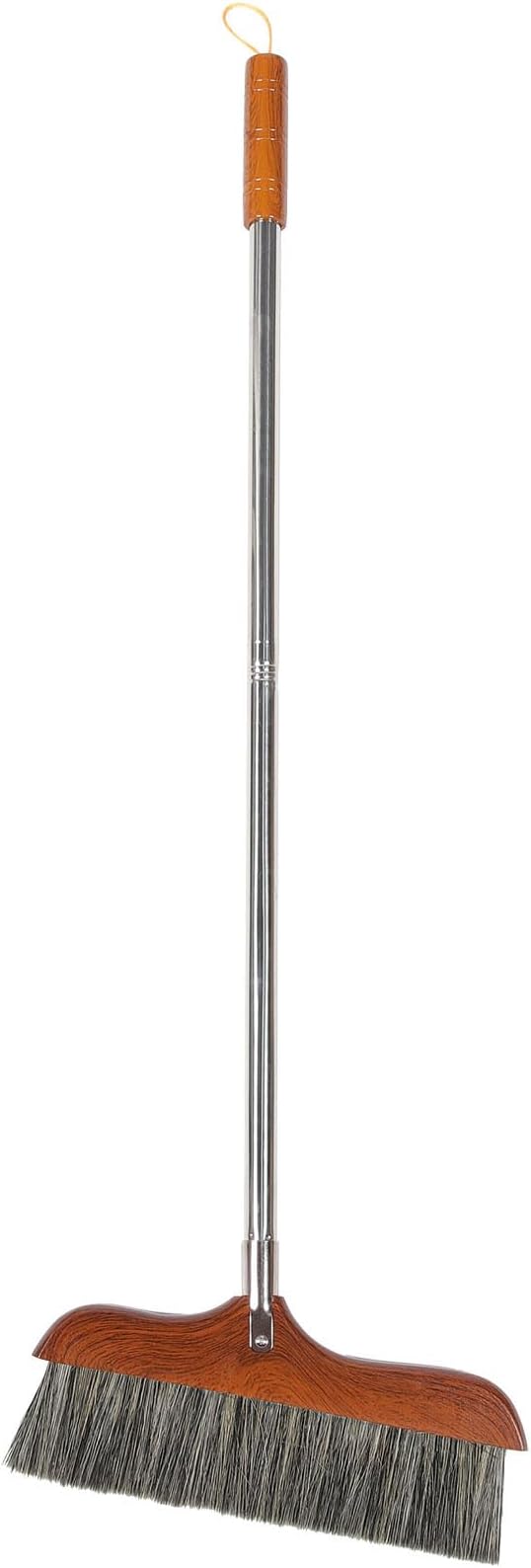 Yardwe Horse Tail Broom House Brooms for Sweeping Indoor Floor Broom Outdoor Broom Cleaning Broom Set Long Handle Cleaning Broom Garbage Wiper Household Office Horsetail Hair