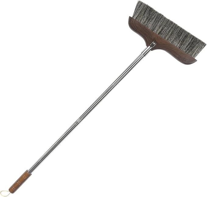 Handle Broom Soft Bristles for Home Cleaning for Indoor and Outdoor Use Dust Sweeper for Kitchen Garage and