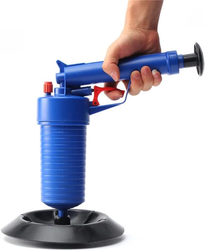 Pipeline Dredge Device Toilet Dredge Pressure Tool With Sucker 4pcs