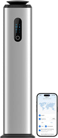 1000ML- Tower Hotel Scent Diffuser with WiFi App Control for Whole House - Commercial Diffuser Machine Cover 10000 Sq Ft - Scent Air Machine &amp Waterless Essential Oil Diffuser for Large Room - Sil