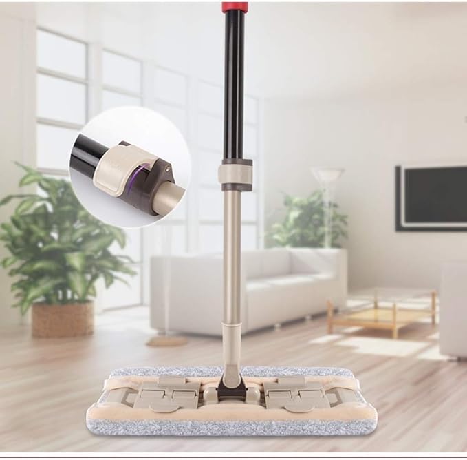 MopProfessional Microfiber Mop Flat Mop for Floor Cleaning Wet and Dry Floor Cleaning Mops for Hardwood Wood Tile Walls