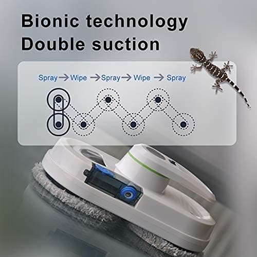 Window Cleaner Automatic Window Cleaning Machine Smart Window Cleaner with Remote Control Intelligent Route Planning Edge Detection for High-Altitude Glass Cleaning