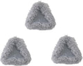 Portable Fold Triangle Head Floor Mop Cleaner Tool 360 Rotation Cleaning for Kitchen Walls and Ceilings Microfiber Pad(Combination-B)