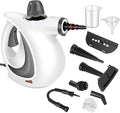 1500W High Pressure Handheld Steam Cleaner Multi Surface Steam Disinfection Cleaner with 9 Accessories for Kitchen Bathroom Tile Grout Furniture Home.
