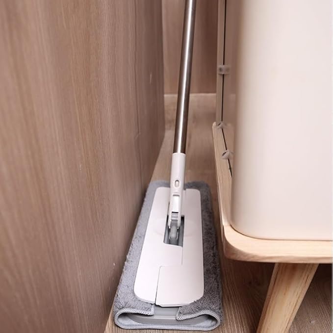 Dry and Wet Dual-Purpose Mop Without Hand Washing Floor