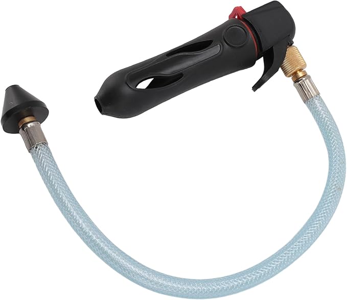 AC Drain Line Cleaner Tool Portable AC Condensate Line Cleaner for AC Clogs (Black)