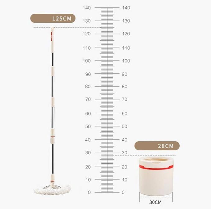 Mop Rotating mop Bucket for Cleaning Home Kitchen Floors