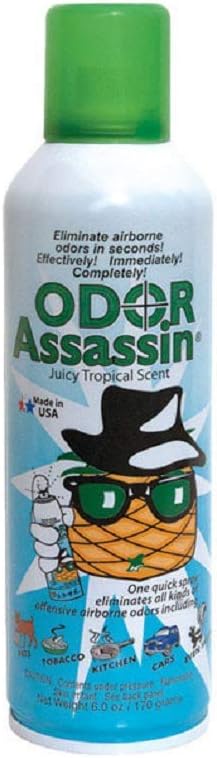 Odor Control Spray Juicy Tropical Scent Aerosol 6 Oz