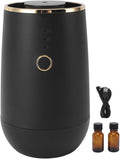 Smart Car Air Fresheners Desktop Aromatherapy Diffuser Mini Scent Air Machine for Home Room Cars Office (Black)