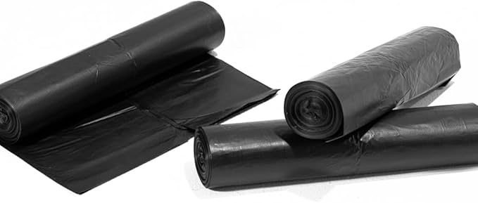 Delmon Trash Bags - 150 Bags / 10 Rolls Carton - 70 Gallons - Thick and Heavy Duty Trash Bag for Commercial Home &amp Kitchen UseFits Toter Curbside Bins - W 43” L 48” Thickness 0.87MIL