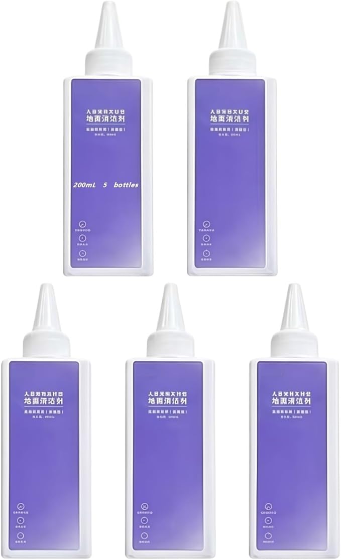 1-5 Bottles Of 150mL Floor Cleaning Solution Compatible With NARVAL. S3/S2/S2lsland/F1/S1/S1Max Ultra Special Cleaning Fluid For Floor Scrubbers(200mL 3PC)