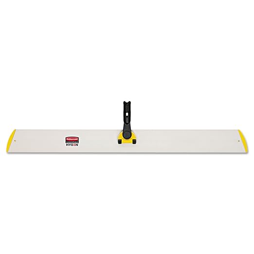 Rubbermaid Commercial Products HYGEN Microfiber Quick-Connect Mop Frame - 36 Inch Silver for Janitorial/Professional/Industrial Heavy-Duty Floor Cleaning/Mopping/Dusting Plastic