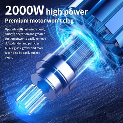 2000W Powerful Cylinder Vacuum Cleaner | Multi Corded Vacuum for Home Use with 1.8L Capacity | Low Noise Design